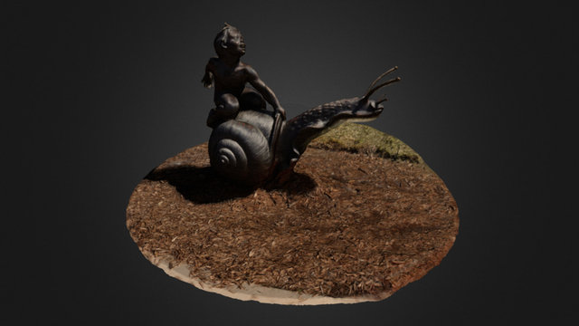 Snail Rider 3D Model