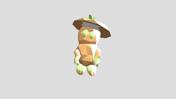 Happy Idle 3D Model