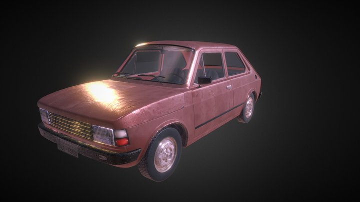 Fiat 147 3D Model