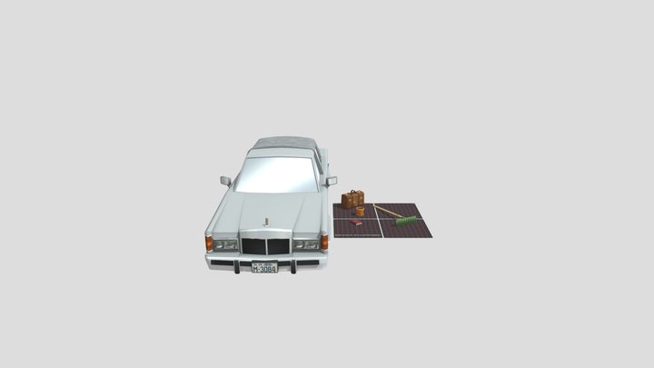 DAE 5 Finished props - Grandma's House 3D Model