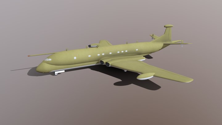 Hawker Siddeley Nimrod – Modello 3D gratuito STL