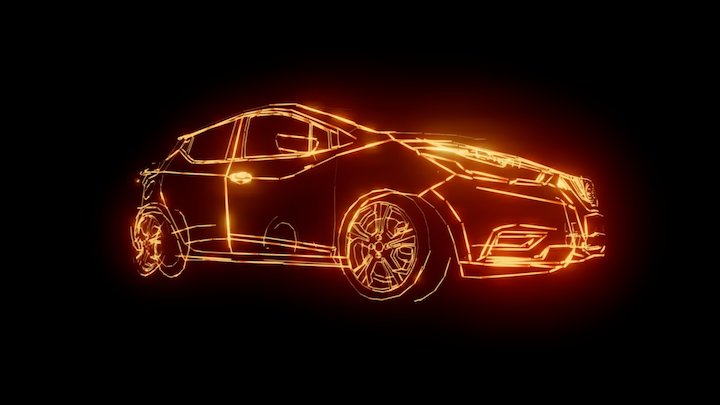 Micra & Stephen Wiltshire 3D Model