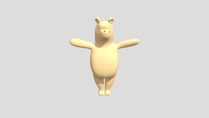 Classic Pooh 3D Model