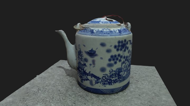 Teapot 茶壺 (源茂興記茶莊) 3D Model