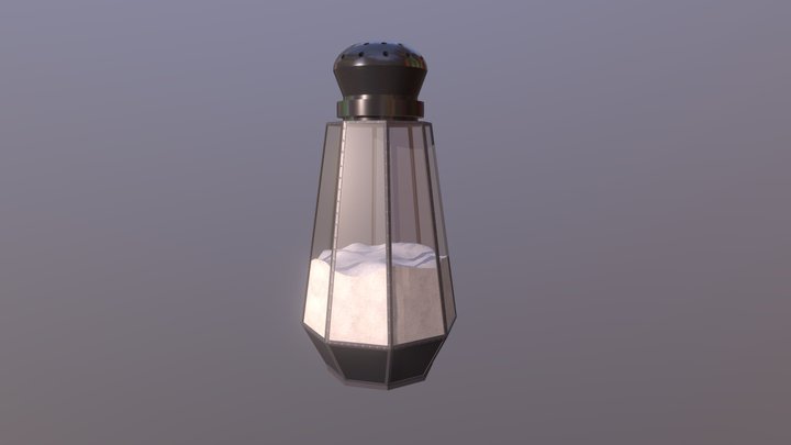Salt Shaker 3D Model