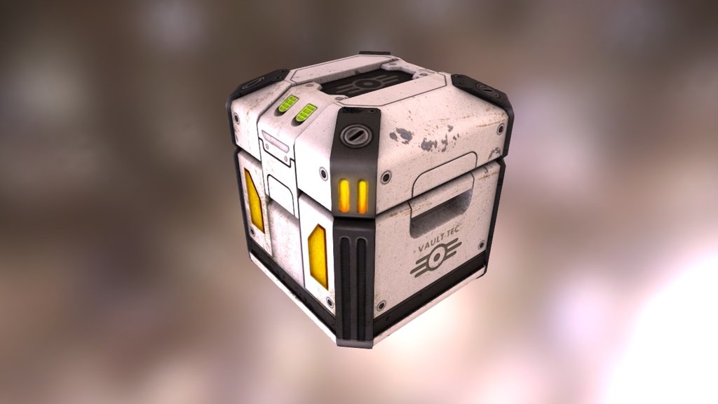 Scifi Crate Download Free 3D model by minikinqp