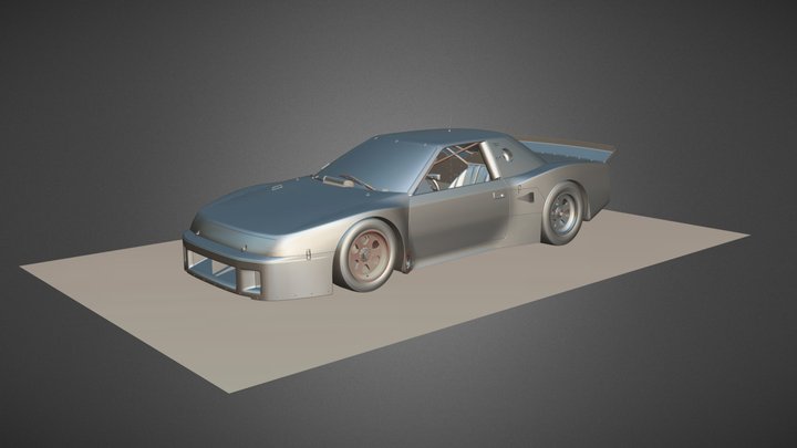 Celica GTO giveaway (mid poly) 3D Model