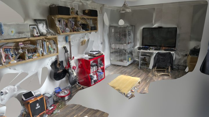 Living Room - Environment Capture Test 001 3D Model