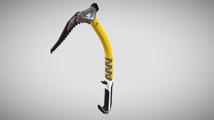 Piolet - Real Ice Climbing Tool 3D Model
