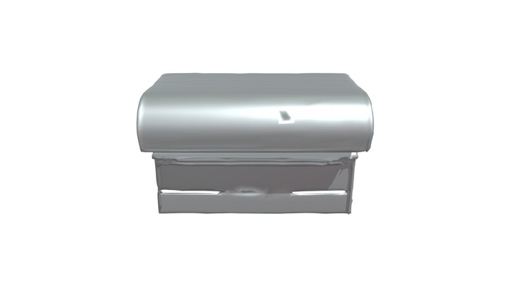 Outdoor mechanical awning structure 3D Model