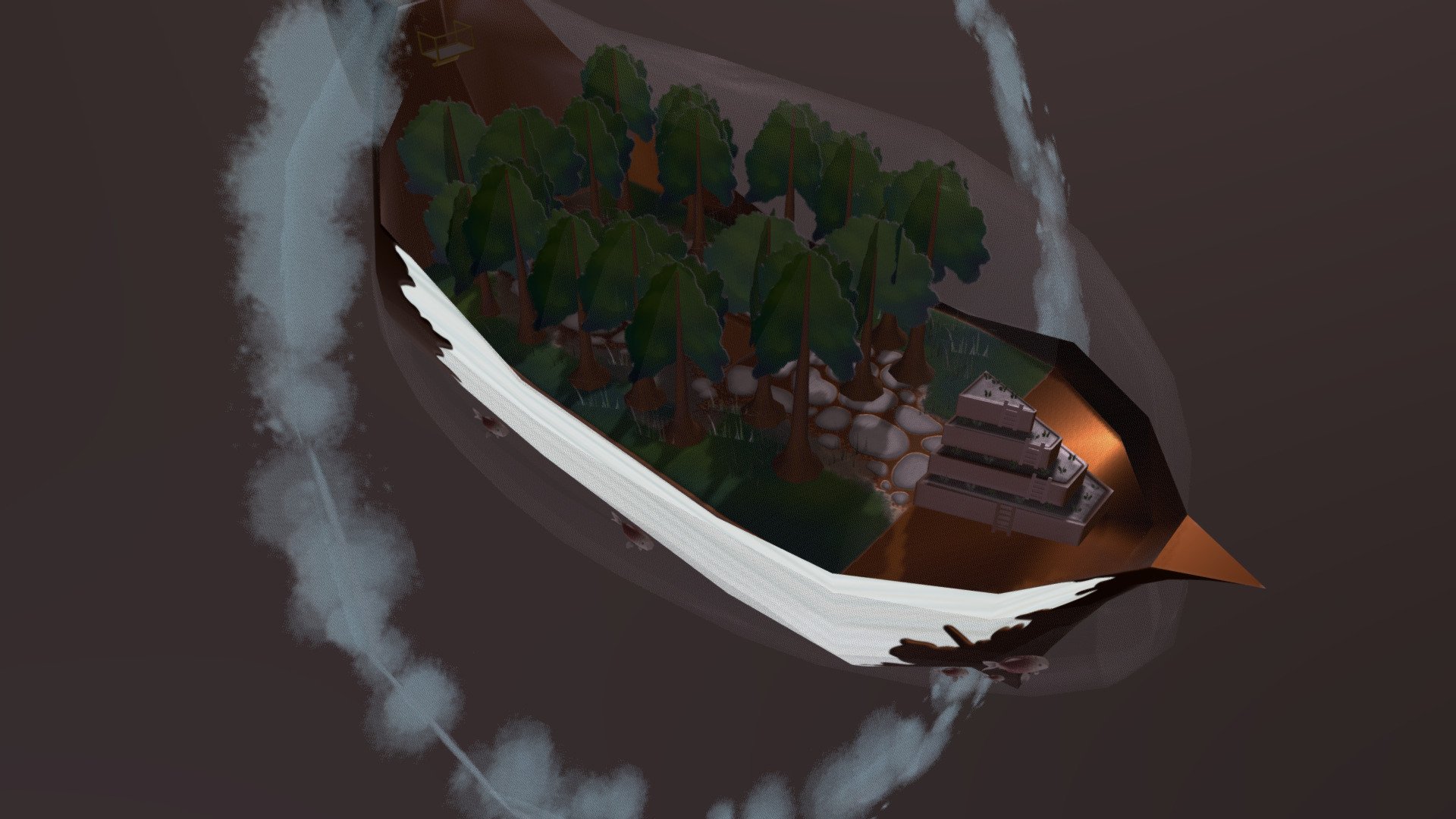 Chlorophyll Pirate Ship