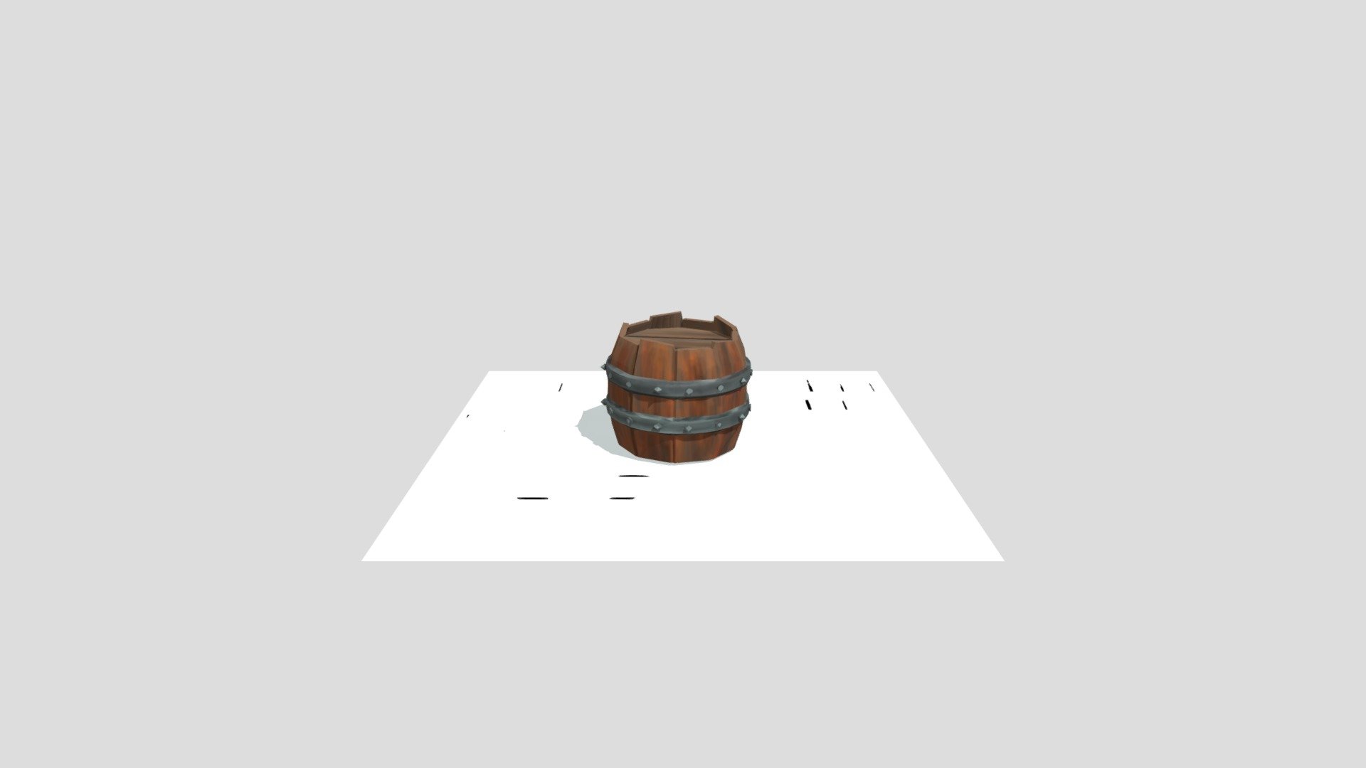barrel - 3D model by lika.miheenkova [fc861d7] - Sketchfab