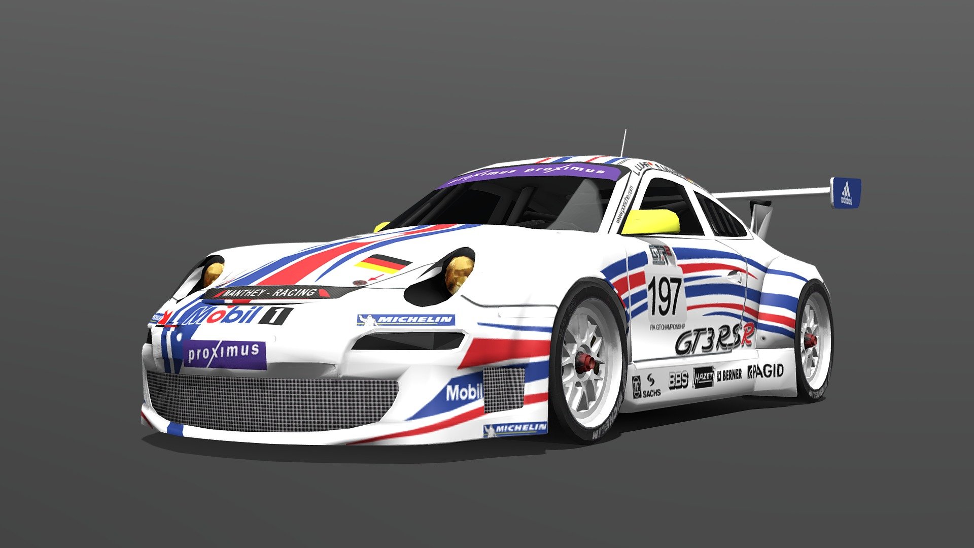 Porsche 997 GT3RSR - Download Free 3D model by BadKarma™ (@890244234 ...