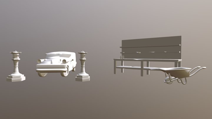 5_modelled_props 3D Model