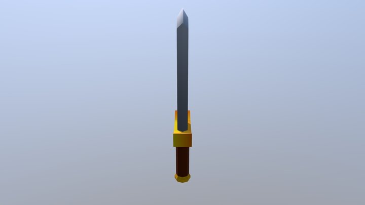 Sword Prop 3D Model