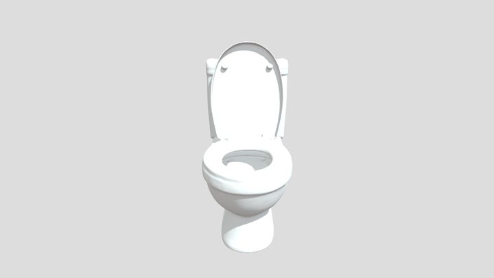 Toilet (not that good) 3D Model