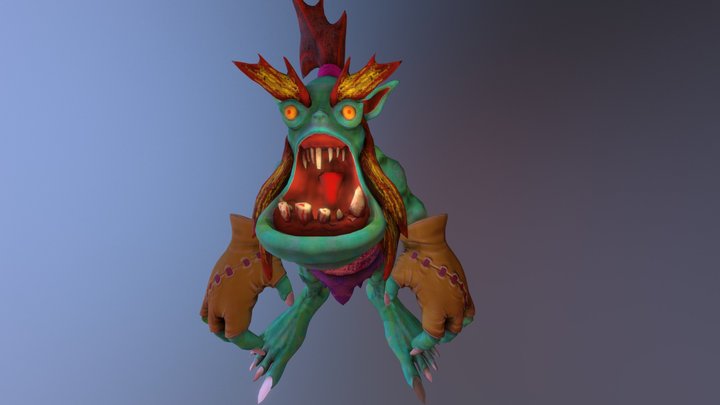 Ghoul Goblin 3D Model