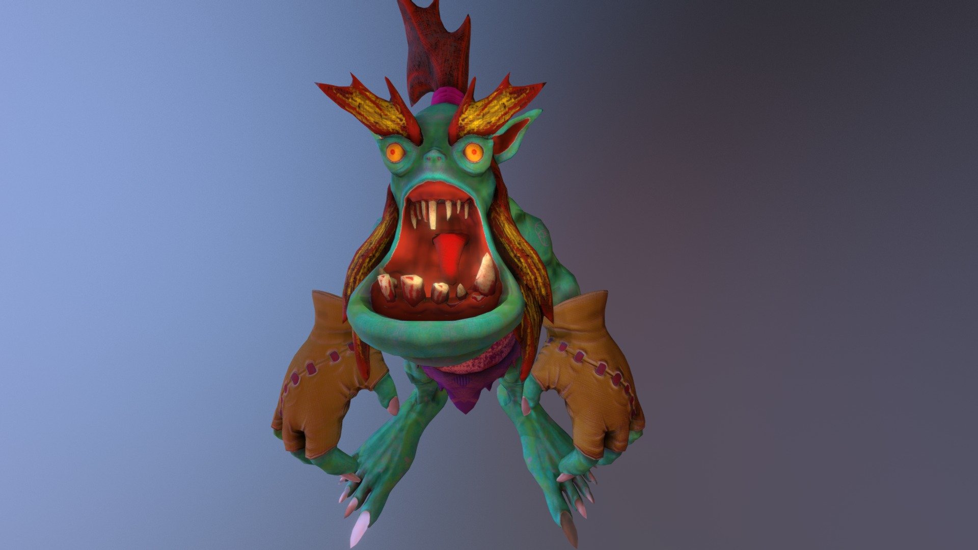 Ghoul Goblin - 3D model by sseck90 [fc88437] - Sketchfab