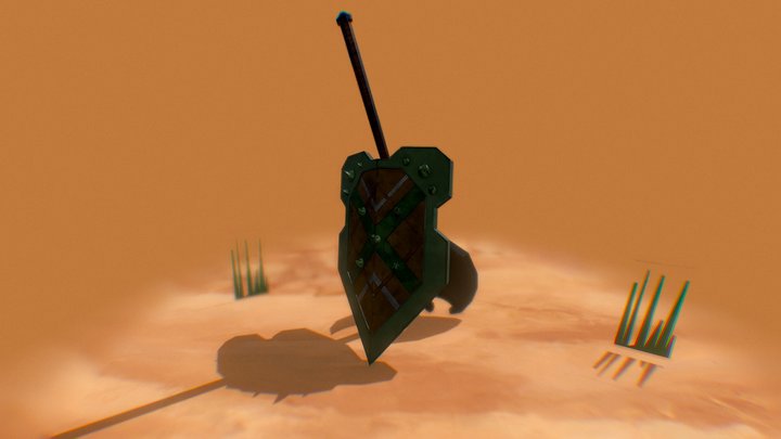 Bouclier TESO 3D Model