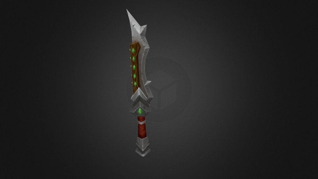 Handpainted Sword