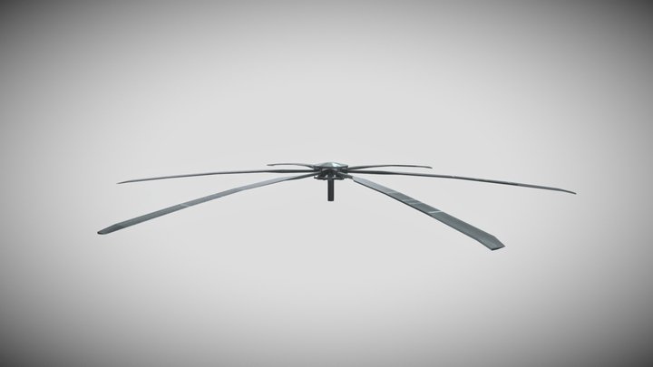 Helicopter blade – Kostenloses 3D-Modell STL