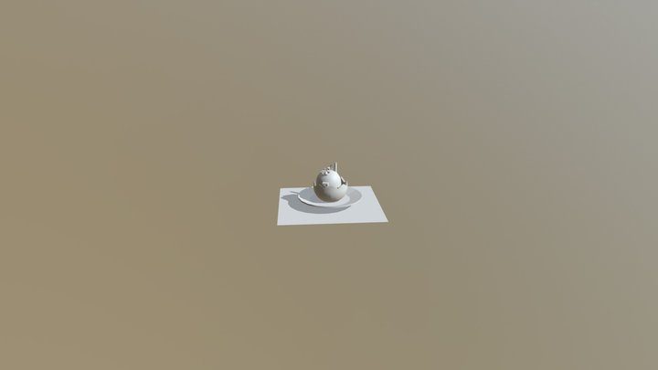 Gudetama 3D Model