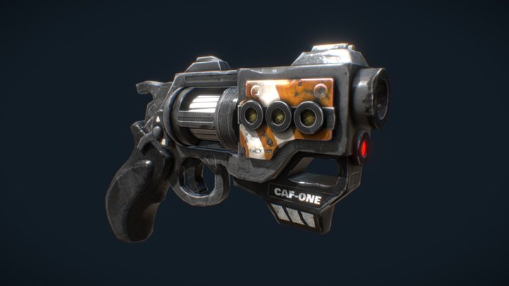 CAF-ONE gun 3D Model