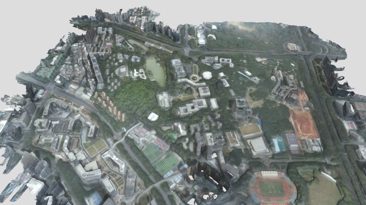 Murre Reconstruction on Campus 3D Model