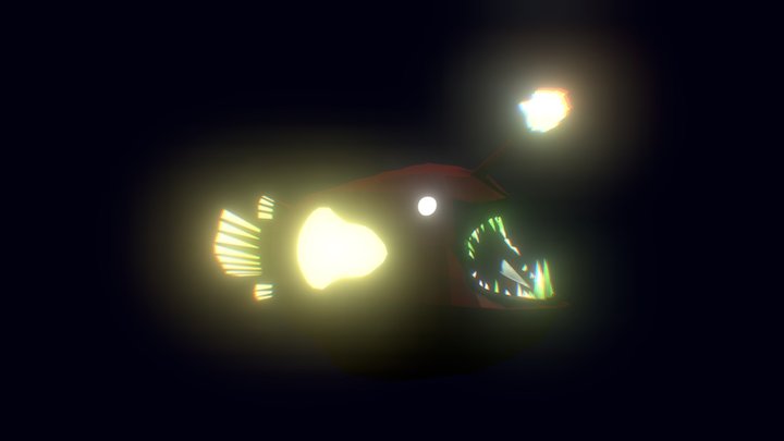 Angler Fish 3D Model