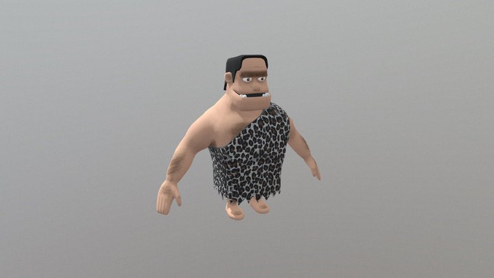 Caveman from "Chicks´N´Bones" 3D Model
