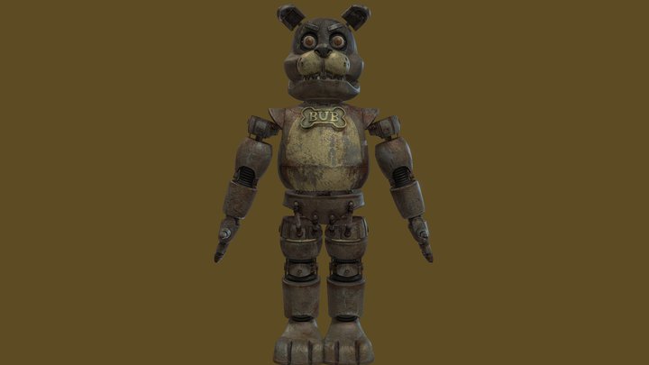 Fnaf SOTM Bub Springlock – Free 3D Model STL