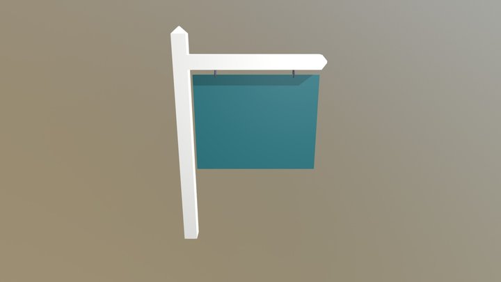 Sign 3D Model