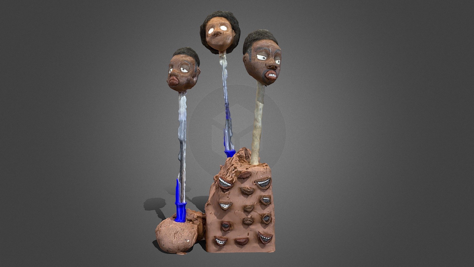 Puppet Heads 3D model by Ellis RogersByrne (ellisrb) [fc911a4] Sketchfab