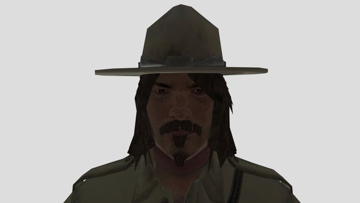 RDR1 - Jack US Army 3D Model