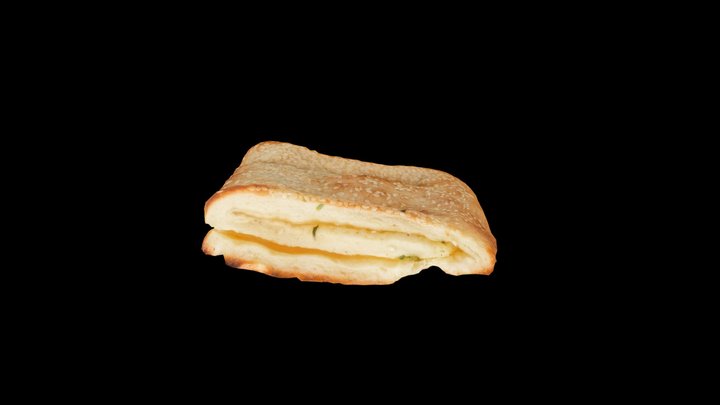 Chinese Bread（Shaobing） 3D Model