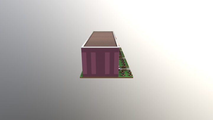 Spoiler of house from undefined server 3D Model