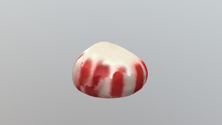 Red and white mint 3D Model