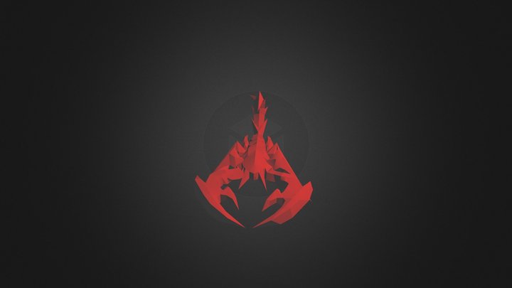 Scorpion6(red) 3D Model