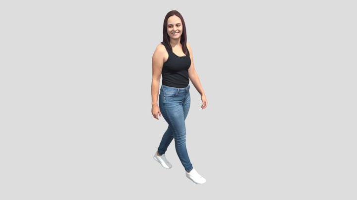 Casual Walk Portrait