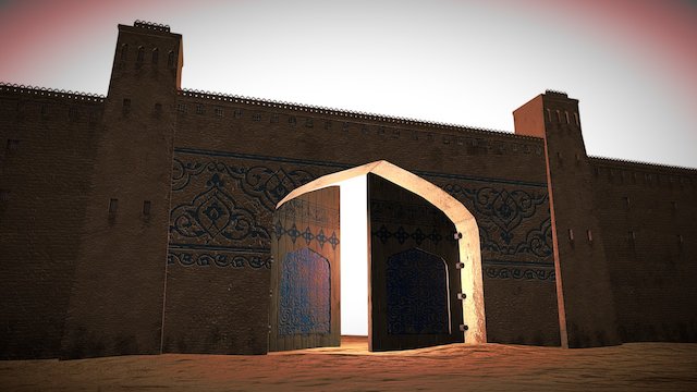Aladdin Scene 3D Model