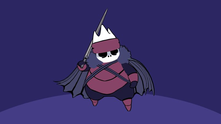 Hollow Knight | Nailmaster Oro/Mato 3D Model