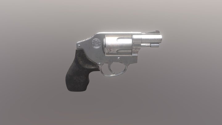 Smith & Wesson Model 642 3D Model
