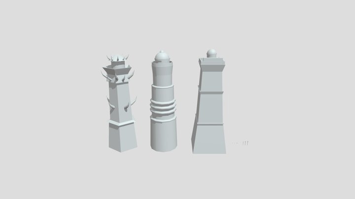 HW XYZ Sihouette 3D Model