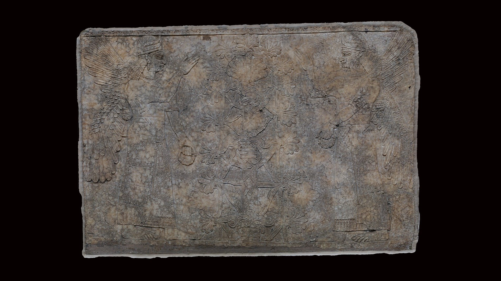 The 'sacred' tree, NW Palace Nimrud panel 16