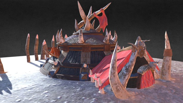 Orc Cabin 3D Model