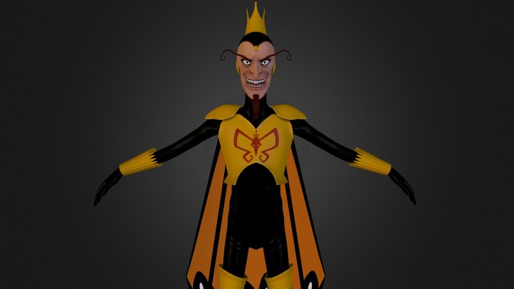 The Monarch 3D Model