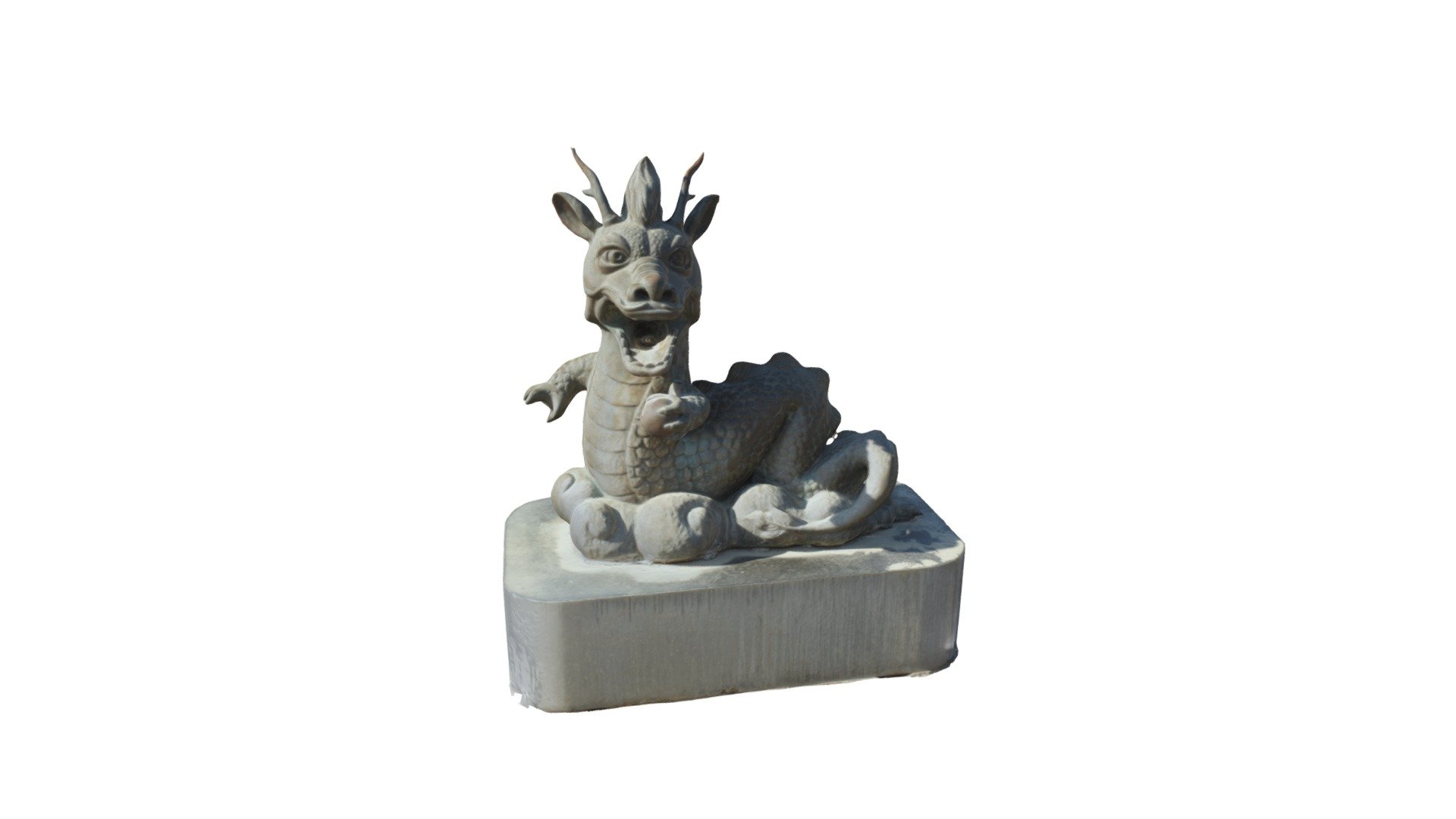 Dragon statue Download Free 3D model by metavu [fc96072] Sketchfab