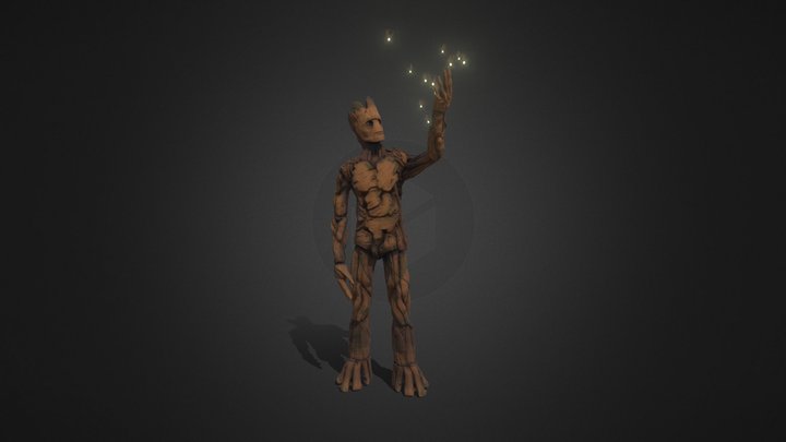 Groot 3D Model