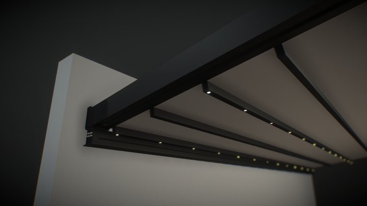 SKYSHADES™ - Nova X - Night view 3D Model