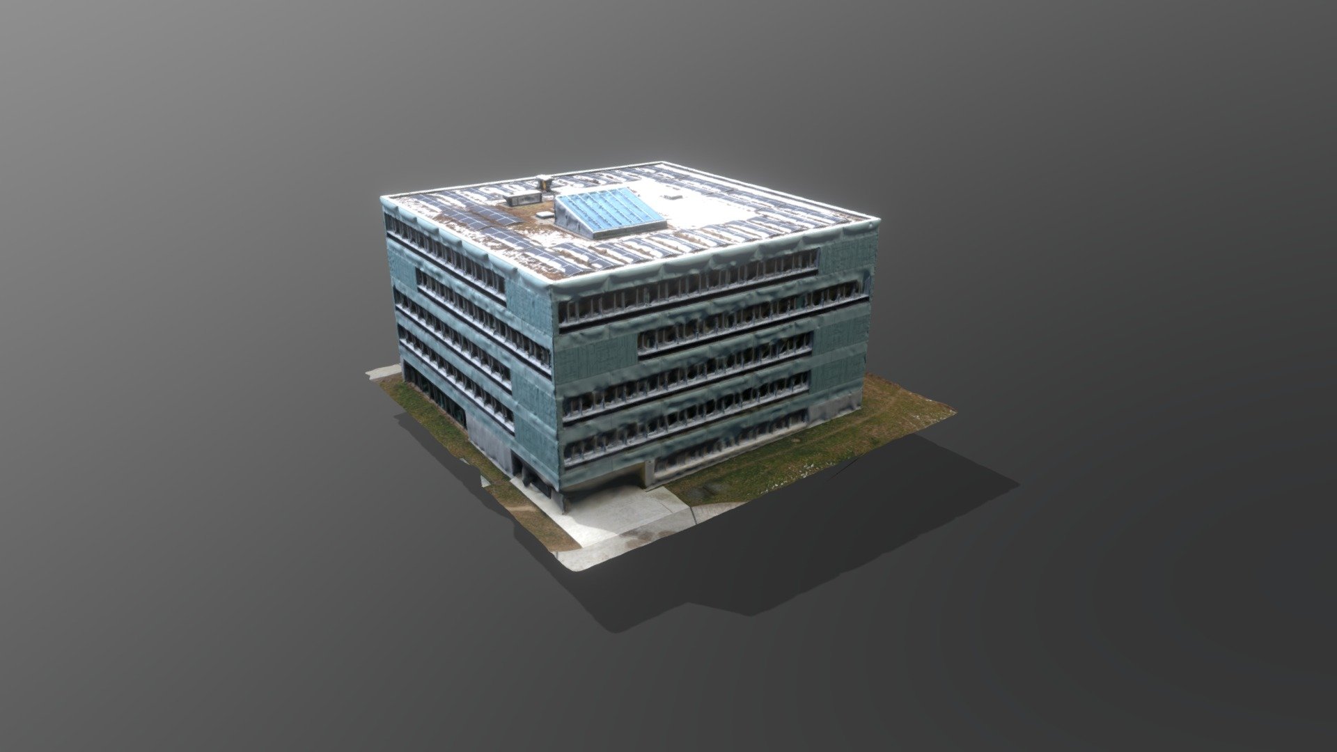 Biurowiec_simplified_3d_mesh — Sketchfab embed 3D viewer